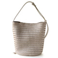 Élise Woven Bucket Bag – Timeless French Elegance