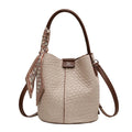 Amélie Woven Bucket Bag – 3-in-1 Everyday Elegance