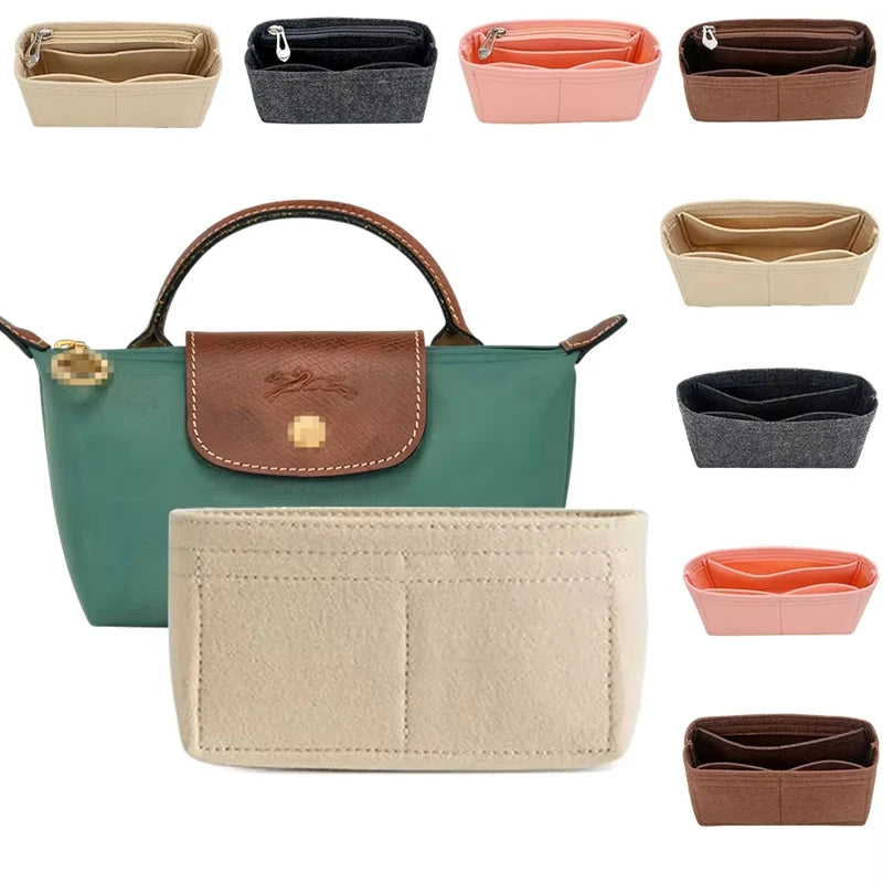 Mini Tote Bag Organizer Insert – Perfect Fit & Easy Storage